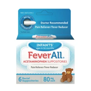 Infant’s FeverAll Acetaminophen Suppositories