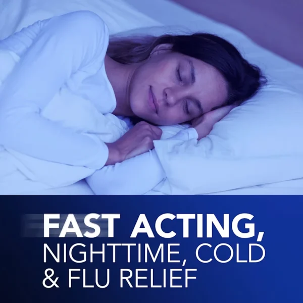 Vicks NyQuil Cold & Flu Caplets - RX On U Pharmacy